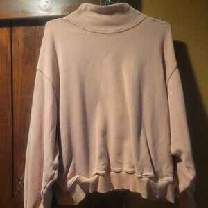 Popflex Ooey Gooey Mock Neck sweatshirt with Pockets